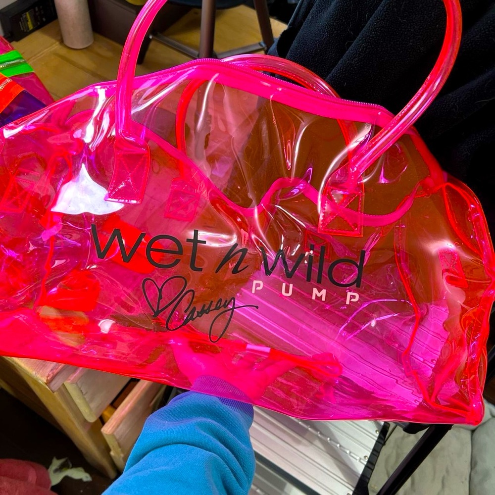 Wet n’ Wild Festival Clear Duffel Bag